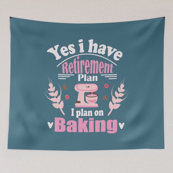 Item preview, Retired Baker Baking Retirement Gift Retiree Baking Saying designed and sold by TamhXua.