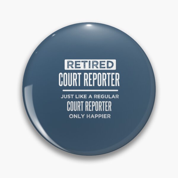 Item preview, Retired Court Reporter Stenographer Funny Saying Retirement Pullover designed and sold by TamhXua.