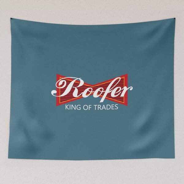 Item preview, Roofer King Of Trades Parody Funny Roofing Crew Sayings  designed and sold by TamhXua.