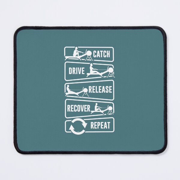 Item preview, Rowing Stroke Ergometer Fitness Repeat Saying Erg Rowers Gym Premium  designed and sold by TamhXua.