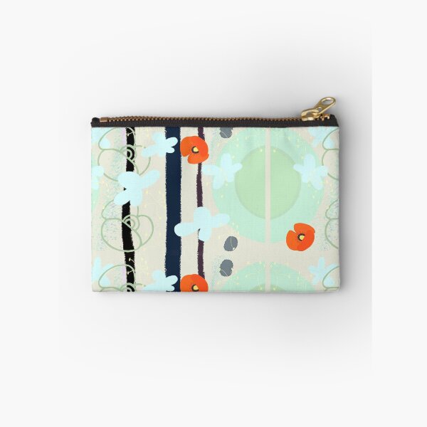 Item preview, Motif coquelicot vert designed and sold by Karine-Anglade.