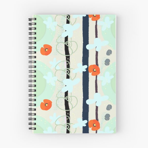 Item preview, Motif coquelicot vert designed and sold by Karine-Anglade.