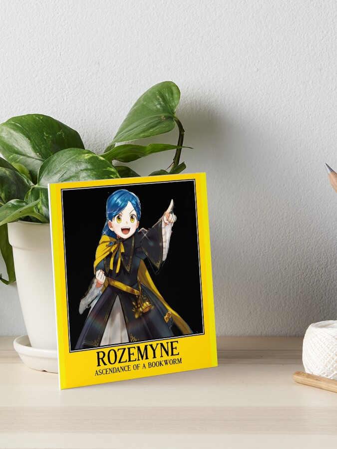 Honzuki No Gekokujou Ascendance of a Bookworm Rozemyne Fantasy Library   Sticker for Sale by AKR-Hobby