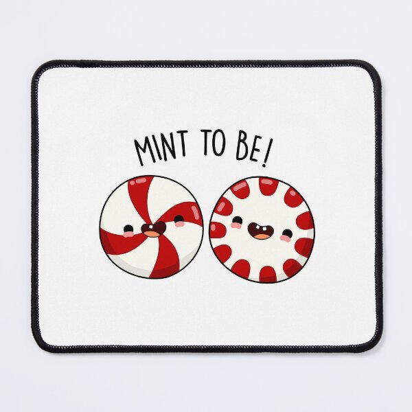 Item preview, Mint To Be Funny Sweet Candy Puns  designed and sold by punnybone.