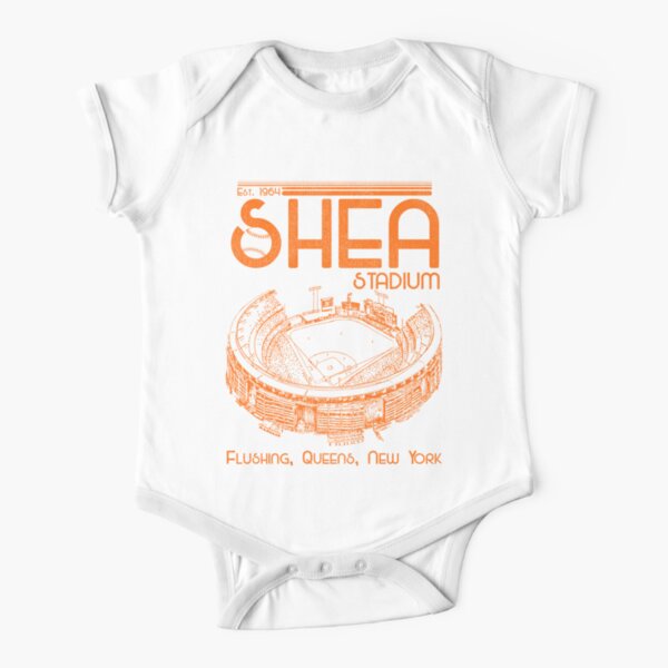 Shea Stadium Queens New York Short Sleeve T-shirt Mets Jets 