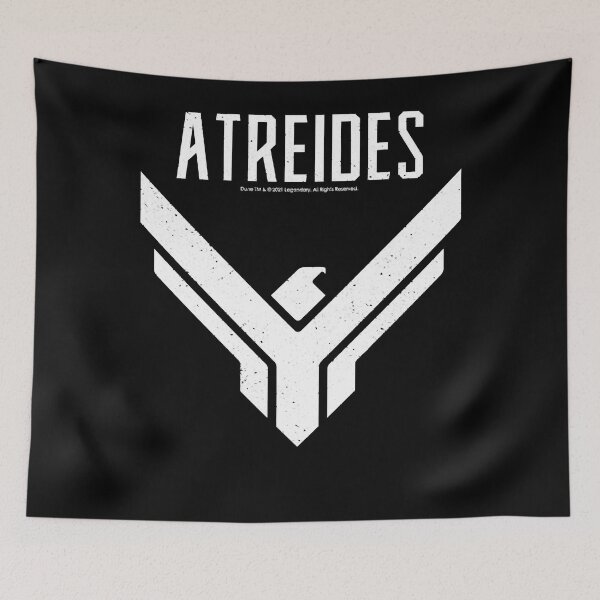 Item preview, Atreides House Diseño de arte angustiado - Dune designed and sold by WayneBol.