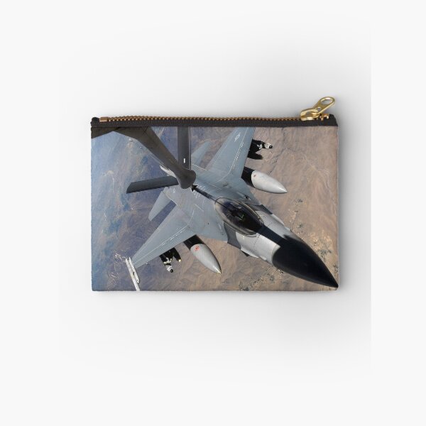 Item preview, An F-16 Fighting Falcon receives fuel from a KC-135 Stratotanker. designed and sold by StocktrekImages.