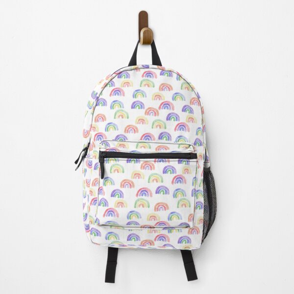 Item preview, Watercolor Rainbow Pattern designed and sold by wordznart.