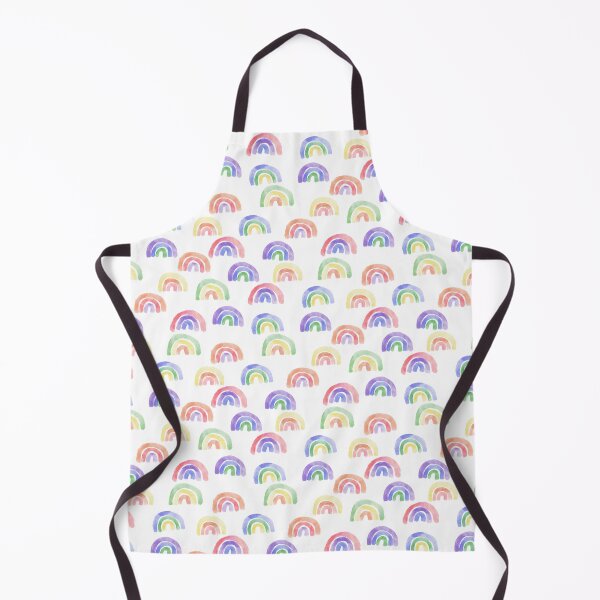Item preview, Watercolor Rainbow Pattern designed and sold by wordznart.