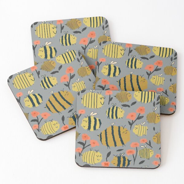Item preview, Bee-utiful Happy Bumbles  designed and sold by illustrations by debs.