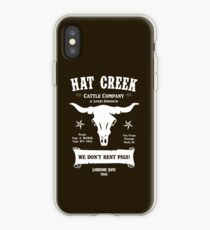 Hat Creek Cattle Company - Lonesome Dove iPhone Case
