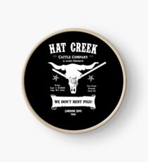 Hat Creek Cattle Company - Lonesome Dove Clock