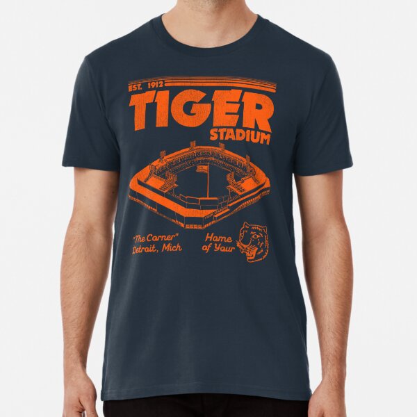 Tiger Stadium Roaring '60s Retro Men's T-shirt