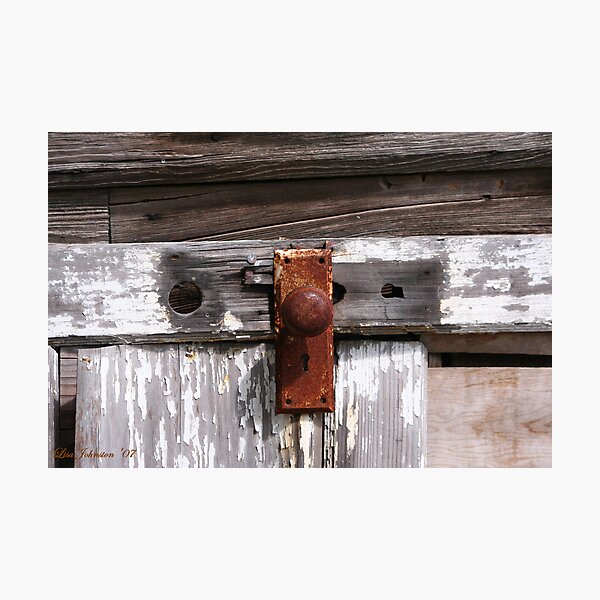 Item preview, Rusty Entry designed and sold by lisasshutterbug.