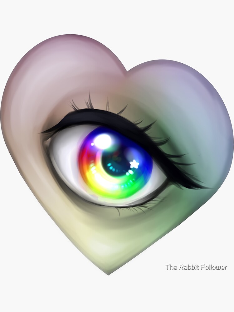 "Eye Candy Digital" Sticker for Sale by rabbitflesh Redbubble