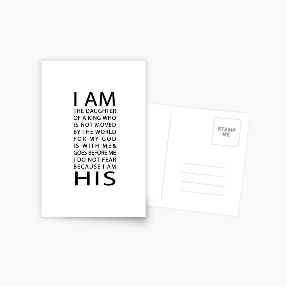 Christian Quote Postcard
