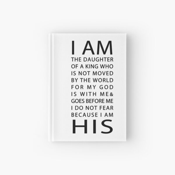Christian Quote Hardcover Journal