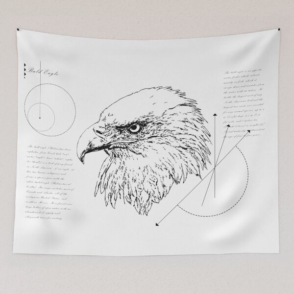 Item preview, Geometry of a Bald Eagle designed and sold by Apatche Revealed.