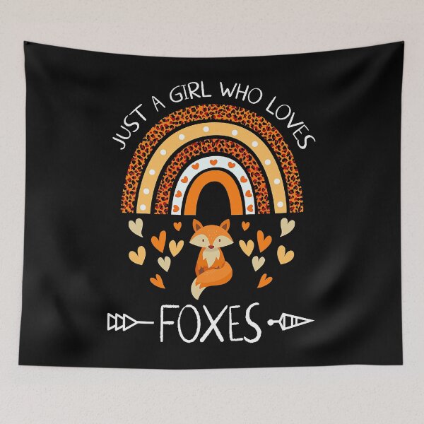 Item preview, Just A Girl Who Loves Foxes Funny Fox Lover designed and sold by nwaja-art.