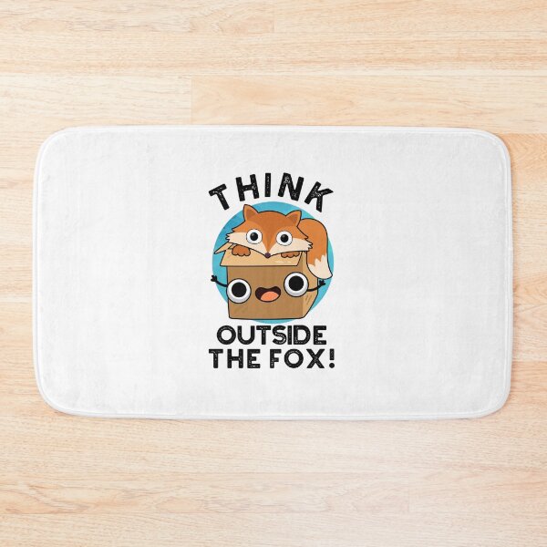 Item preview, Think Outsife The Fox Funny Animal Puns  designed and sold by punnybone.
