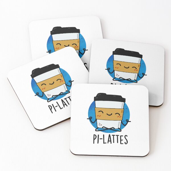 Artikelvorschau, Pi-lattes Pilates Lustige Latte-Wortspiele entworfen und verkauft von punnybone.