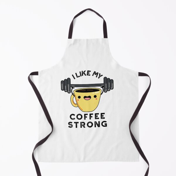 Item preview, I Like My Coffee Strong Funny Drink Puns  designed and sold by punnybone.