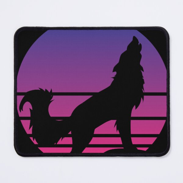Item preview, Wolf Synth-wave  designed and sold by samohtlion.