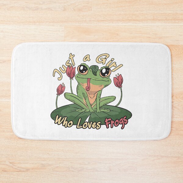 Item preview, Just A Girl Who Loves Frog designed and sold by nwaja-art.