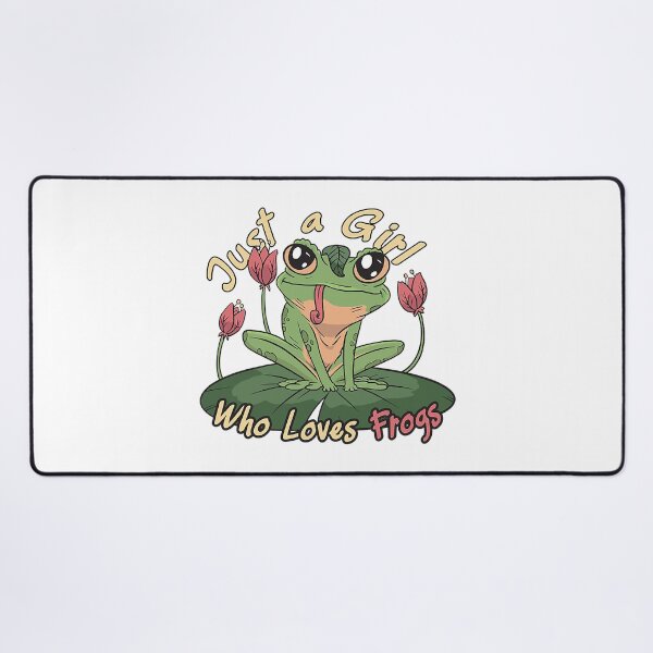 Item preview, Just A Girl Who Loves Frog designed and sold by nwaja-art.