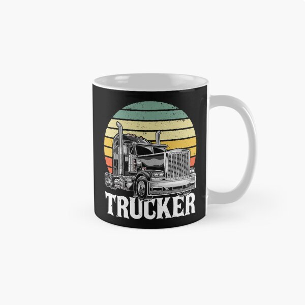 Item preview, Vintage Trucker Big Rig Semi Trailer Truck Driver Gift designed and sold by GardNewerd.