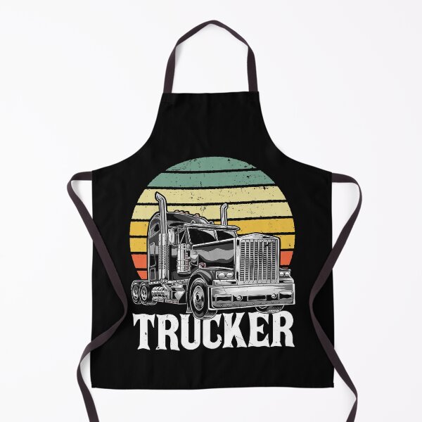 Item preview, Vintage Trucker Big Rig Semi Trailer Truck Driver Gift designed and sold by GardNewerd.