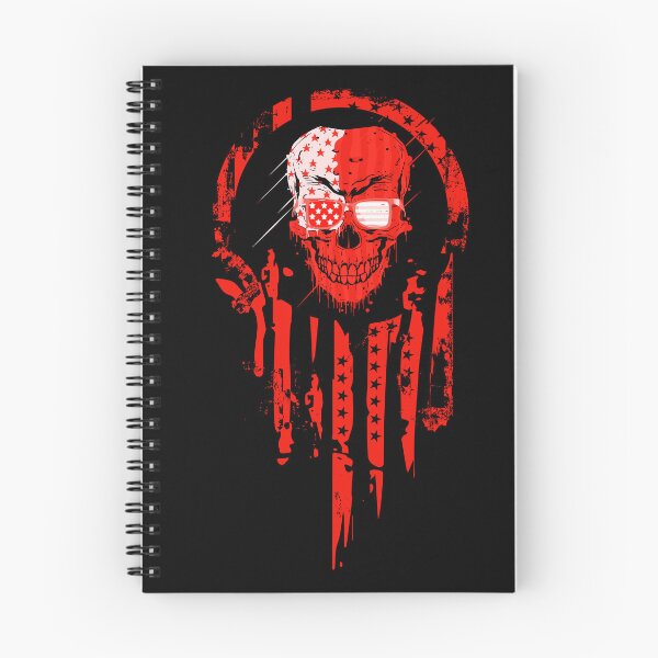 Item preview, American Warrior red  Skull designed and sold by mbensdesign.
