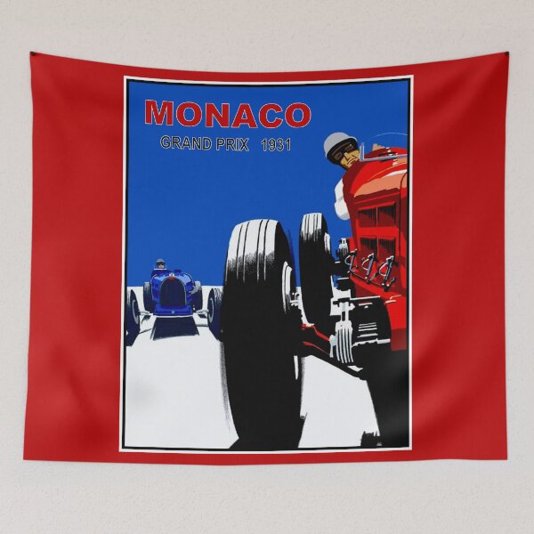 Item preview, MONACO: Vintage Grand Prix Auto Advertising Print designed and sold by posterbobs.