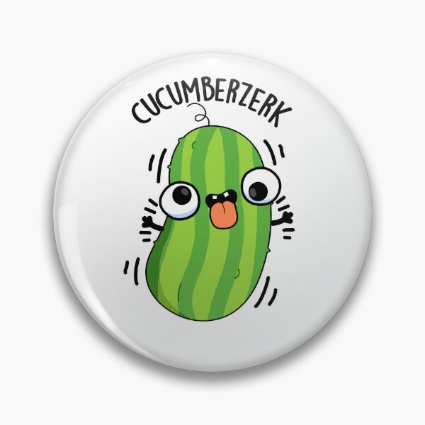 Item preview, Cucumberzerk Funny Berzerk Cucumber Puns  designed and sold by punnybone.