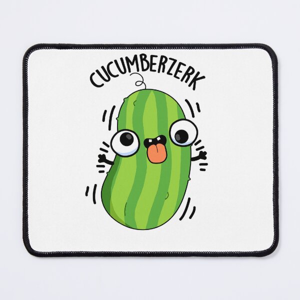 Item preview, Cucumberzerk Funny Berzerk Cucumber Puns  designed and sold by punnybone.