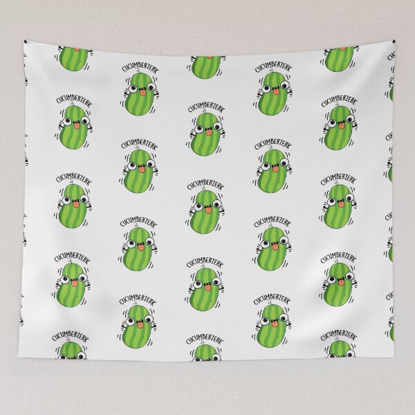 Item preview, Cucumberzerk Funny Berzerk Cucumber Puns  designed and sold by punnybone.