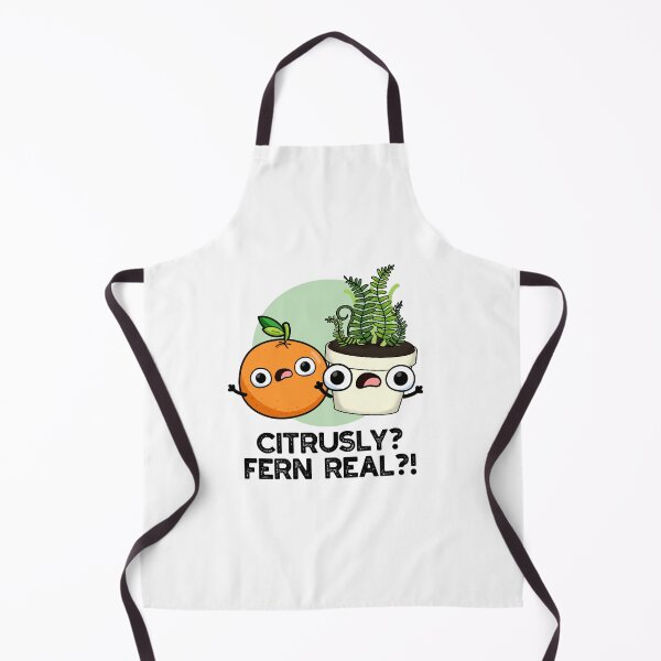 Item preview, Citrusly Fern Real Funny Fruit Plant Puns designed and sold by punnybone.