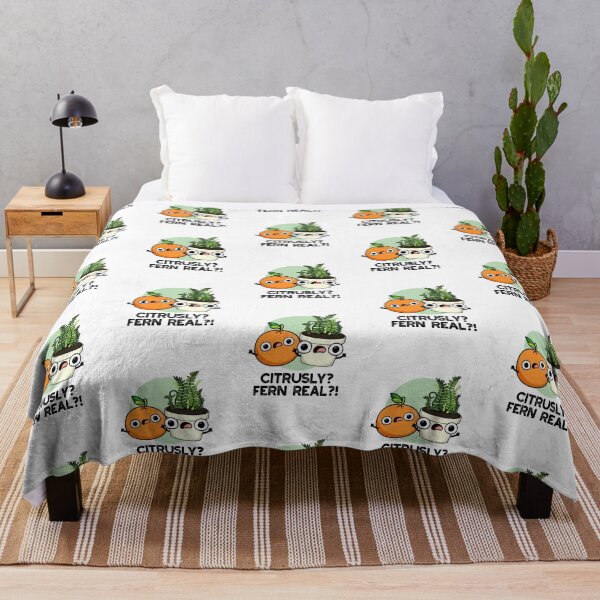 Item preview, Citrusly Fern Real Funny Fruit Plant Puns  designed and sold by punnybone.