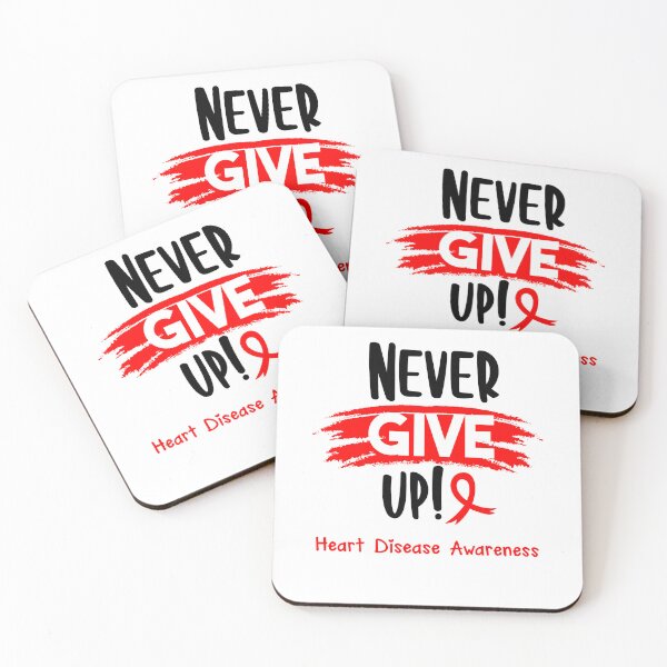 Item preview, Heart Disease Warrior - Heart Disease Awareness - Never Give Up! designed and sold by Robbsyn.