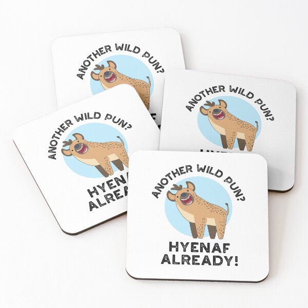 Item preview, Another Wild Pun Hyenaf Already Funny Animal Puns  designed and sold by punnybone.