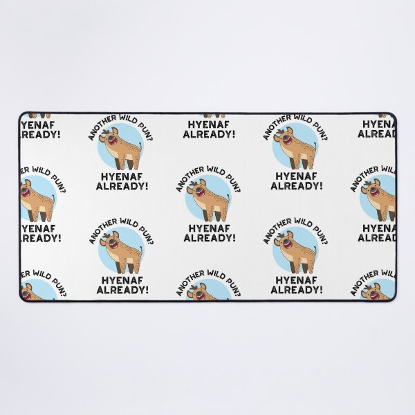 Item preview, Another Wild Pun Hyenaf Already Funny Animal Puns designed and sold by punnybone.