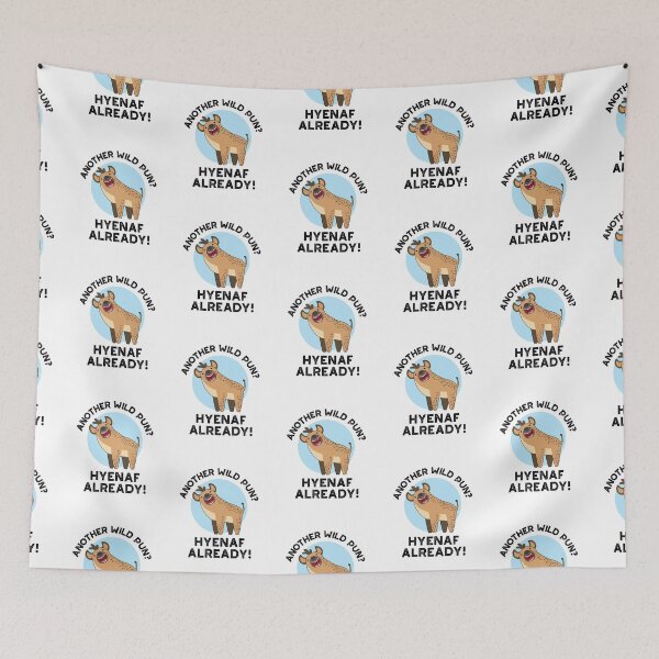 Item preview, Another Wild Pun Hyenaf Already Funny Animal Puns  designed and sold by punnybone.