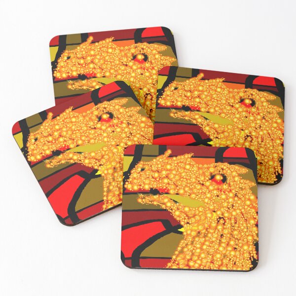 Item preview, Mosaic Pattern With Abstract Sea Dragon Head Artwork22 D1 Production designed and sold by SelfUpgrade.