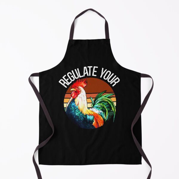 Item preview, Regulate Your Cock Rooster Faminist Women's Rights Pro Choice designed and sold by Dolphin Graphic.