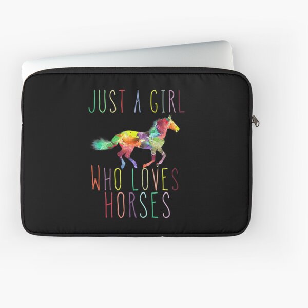 Aperçu de l'œuvre Juste une fille qui aime les chevaux Équitation drôle créée et vendue par nwaja-art.