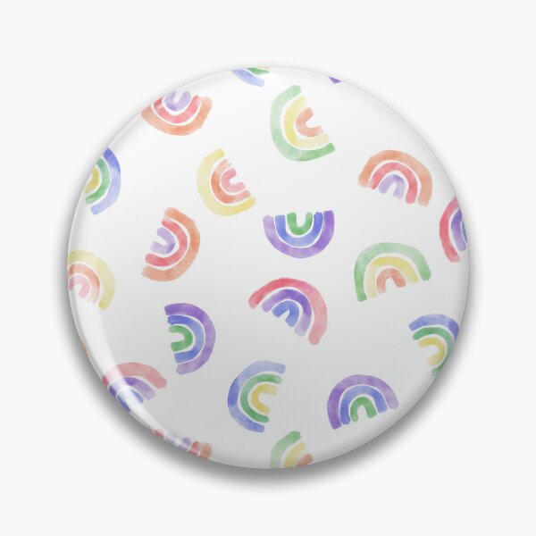 Item preview, Watercolor Rainbow Pattern II designed and sold by wordznart.