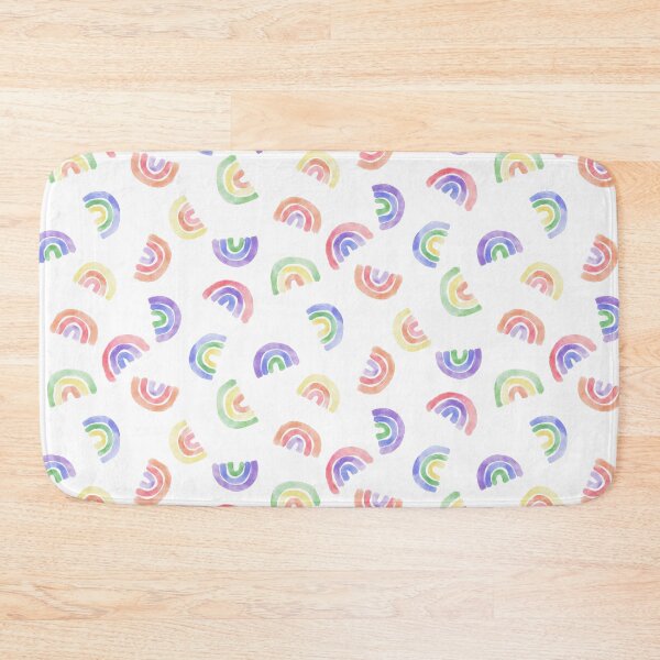 Item preview, Watercolor Rainbow Pattern II designed and sold by wordznart.