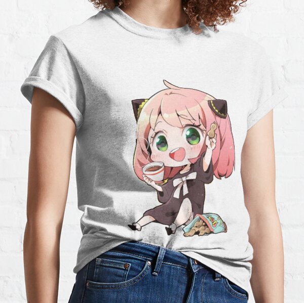 Spy X Family Anya Forger Café mignon T-shirt classique