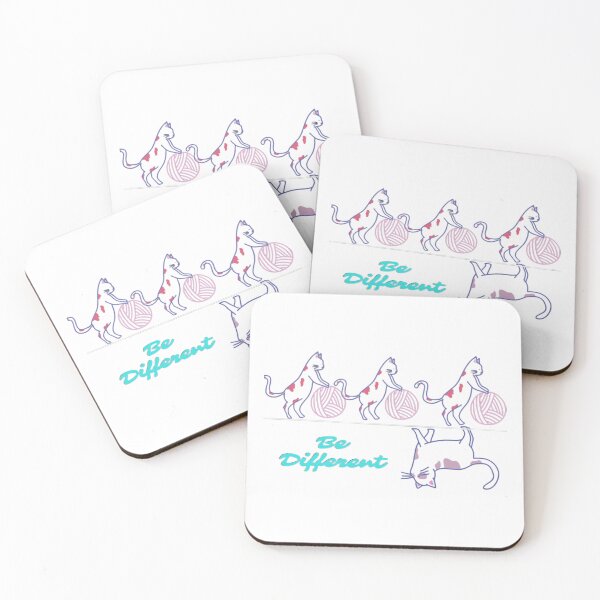 Item preview, Be different as cat designed and sold by Made&me.
