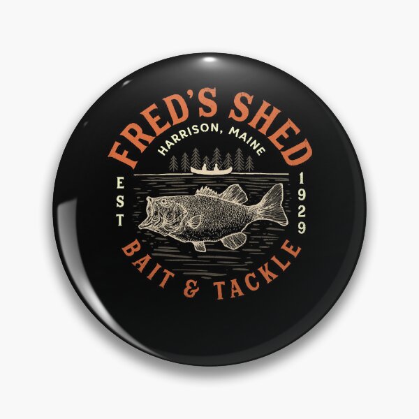 Artikelvorschau, Freds Shed Bait and Tackle entworfen und verkauft von EddyACalero.